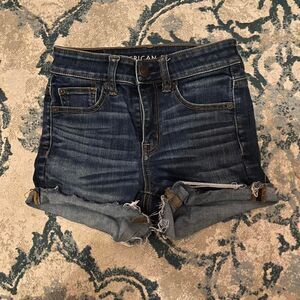 American-eagle-outfitters Women's Navy and Blue Shorts